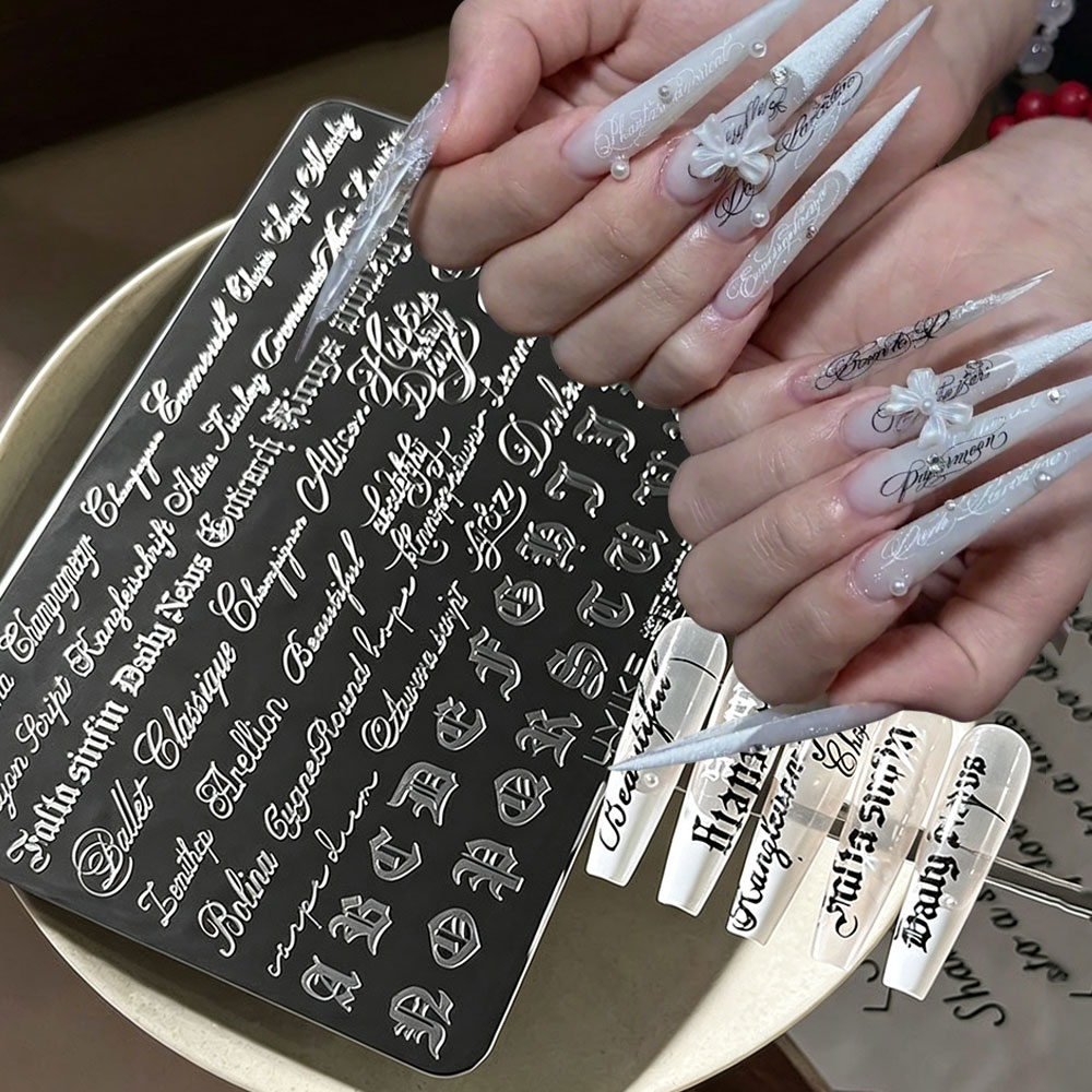 Nail Art Leopard - 1 шт. 3D-трафарет для ногтей из
