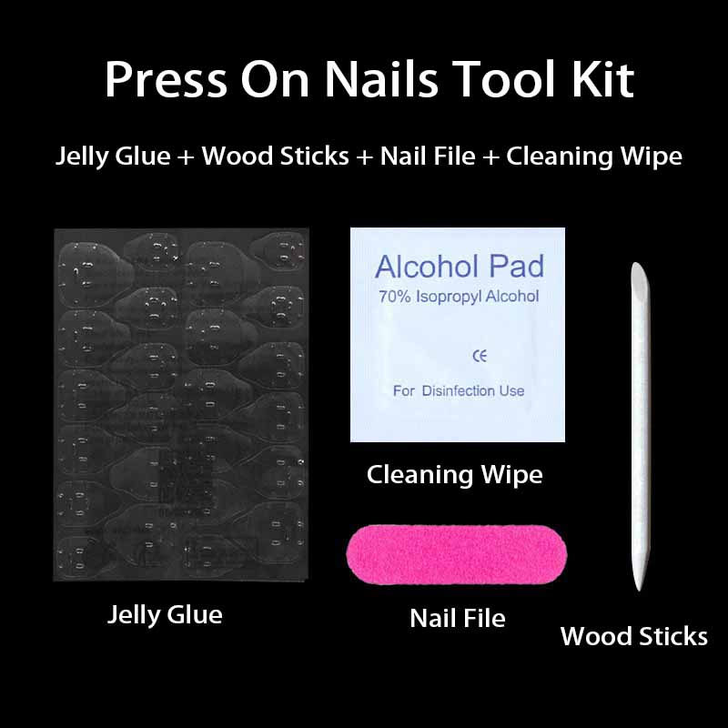 Nail Art Quotes - 1 комплект клейких вкладок для ногтей,