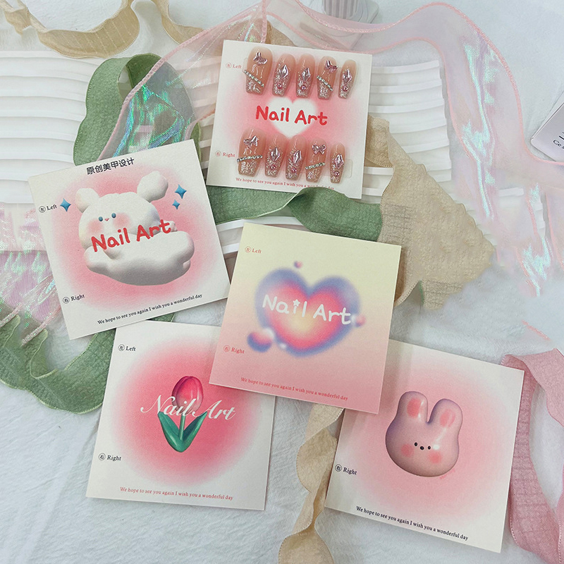 Nail Art Quotes - 50 шт. 6,5x6,5 см 8x8 см,