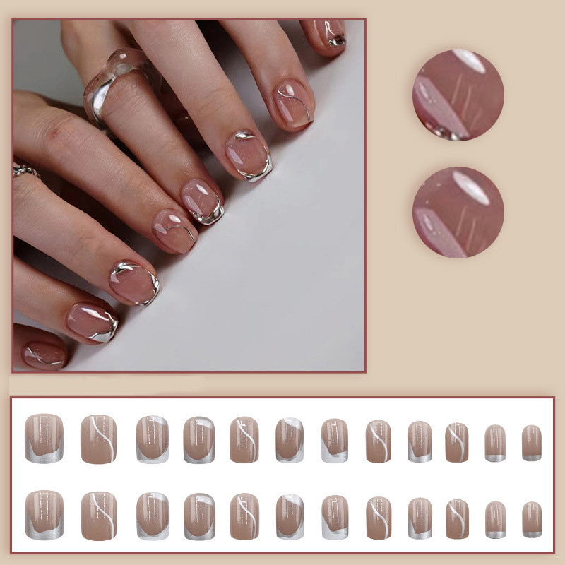 Короткие накладные ногти для ж – обзор и цена Nail Art Overlay
