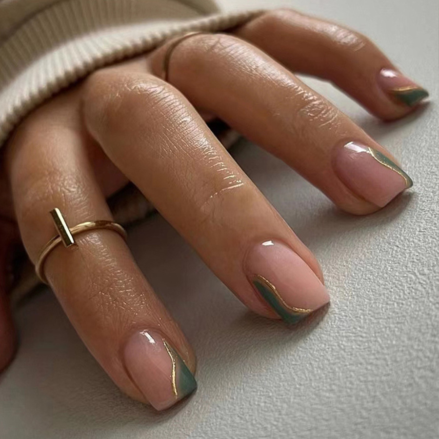 Короткие накладные ногти для ж – обзор и цена Nail Art Overlay