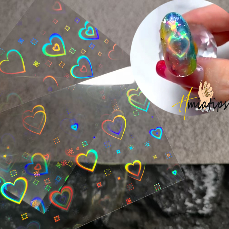 2 шт. голографические наклейки – обзор и цена Nail Art Lotso