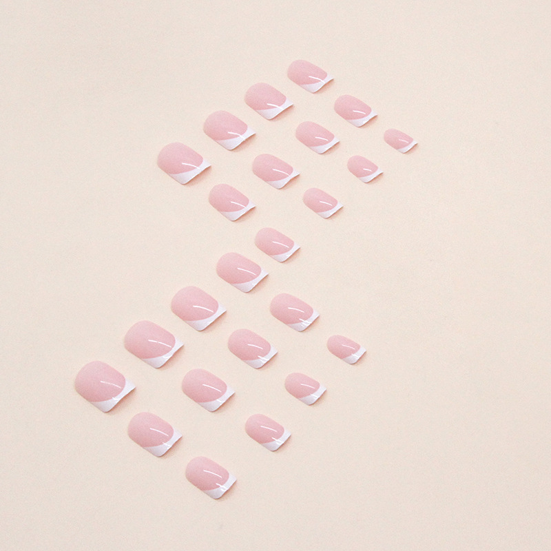 Короткие квадратные накладные  – обзор и цена Nail Art Wedding