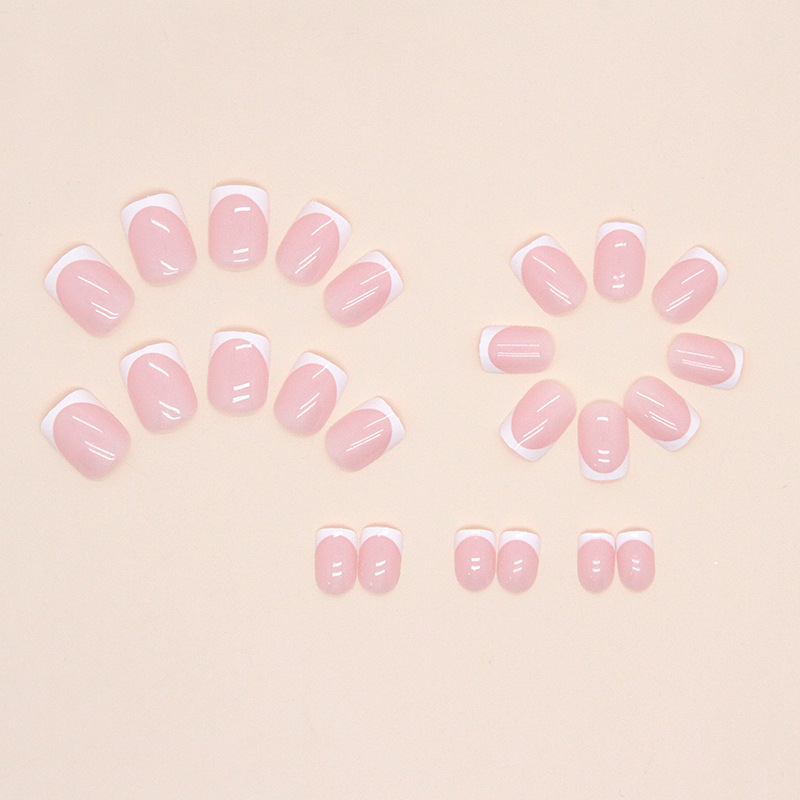 Короткие квадратные накладные  – обзор и цена Nail Art Wedding