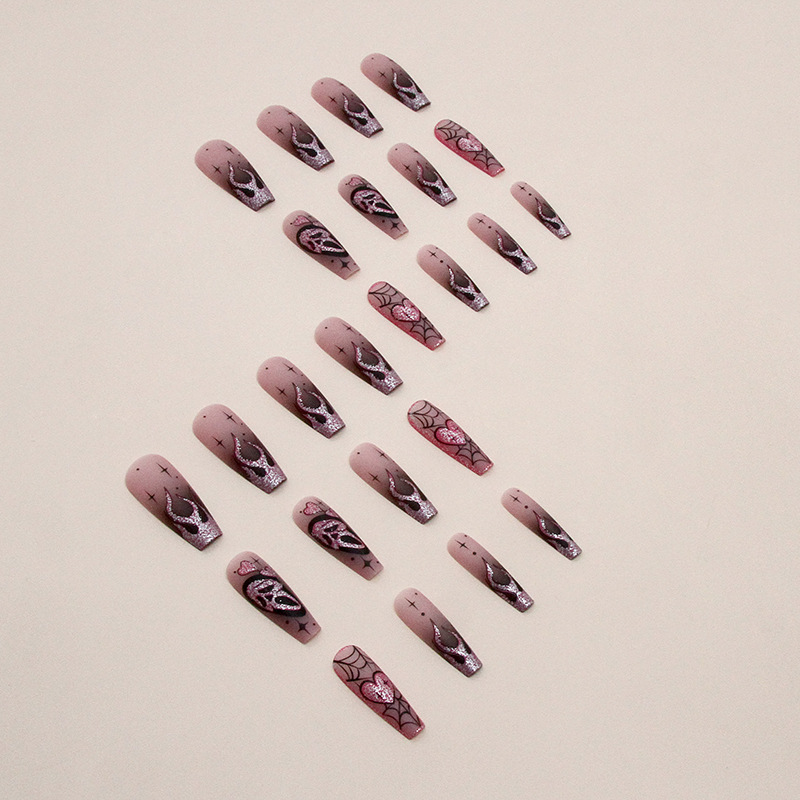 24 шт. розовых накладных ногте – обзор и цена Nail Art Gliter