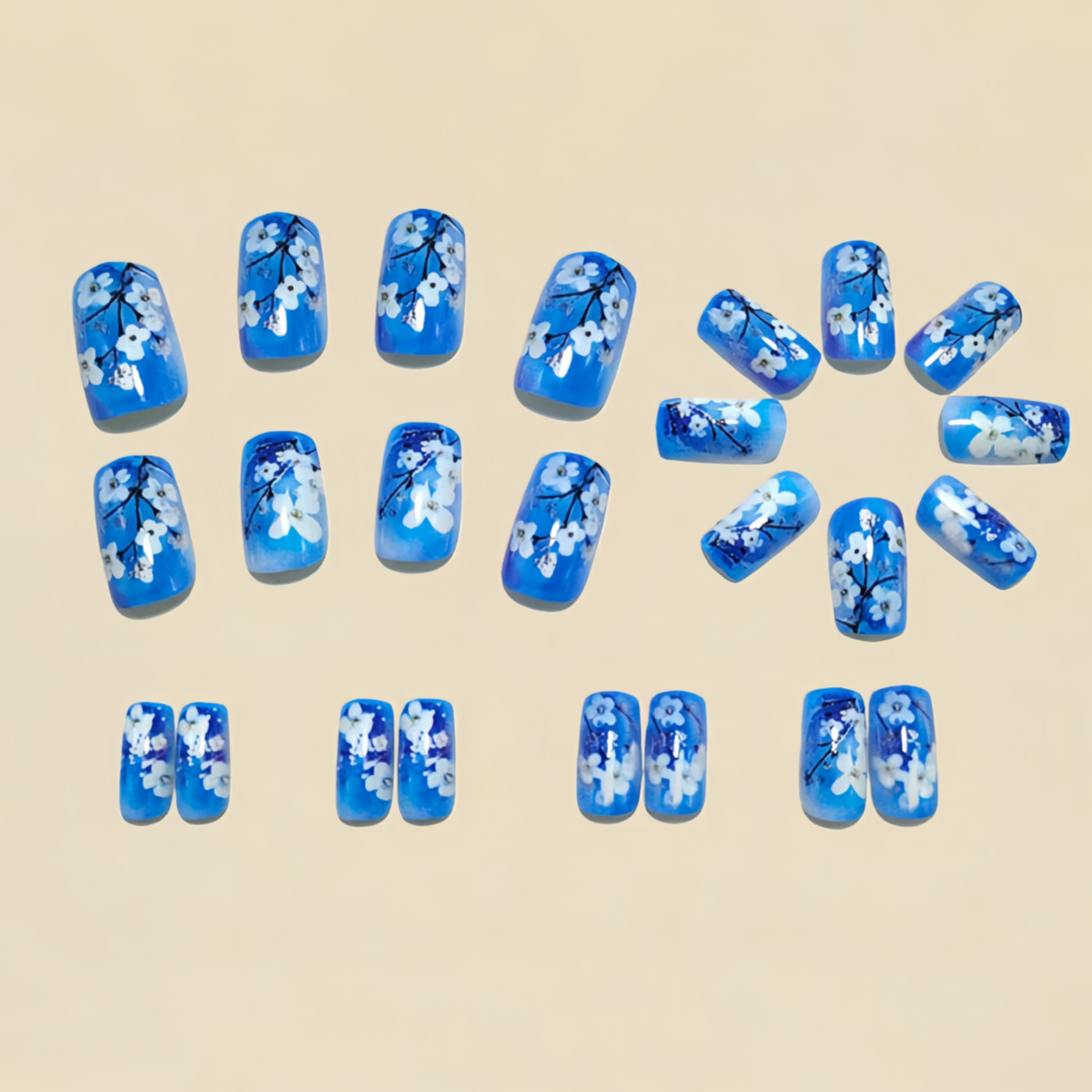 Средние накладные ногти для же – обзор и цена Nail Art Press On