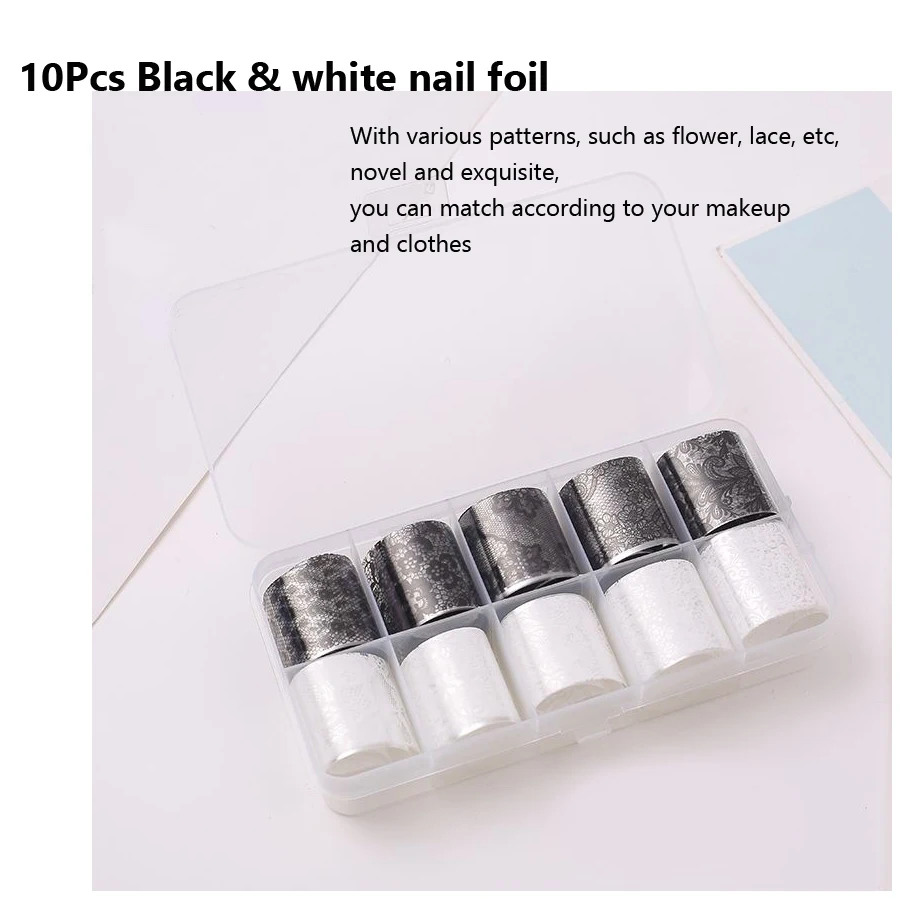 10 рулонов 2,5*60 см, новая че – обзор и цена Nail Art Leopard