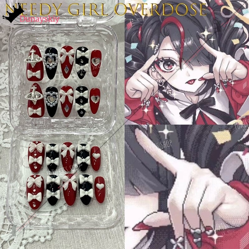 YiNuo*/Needy Girl Overdose Jir – обзор и цена Nail Art Press On