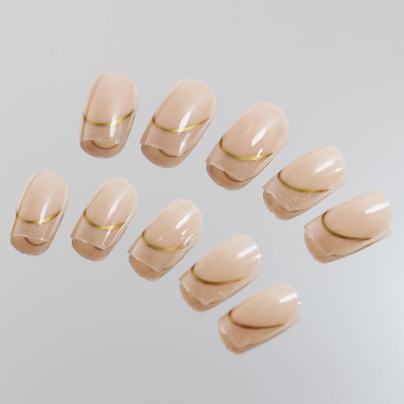 Накладные ногти средней длины  – обзор и цена Nail Art Press On