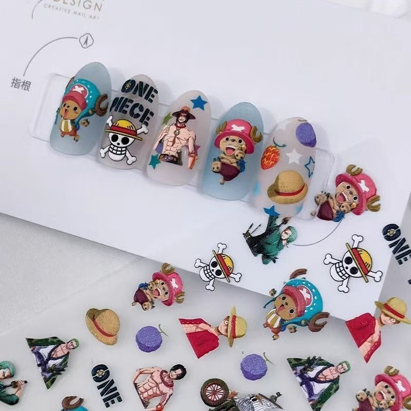 Наклейки для телефона и декор  – обзор и цена Nail Art Zoro One Piece