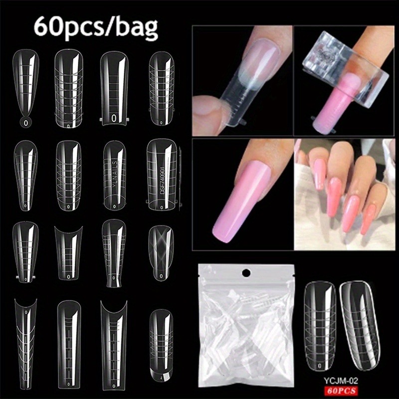 60 шт./лот, наращивание наклад – обзор и цена Nail Art Lotso