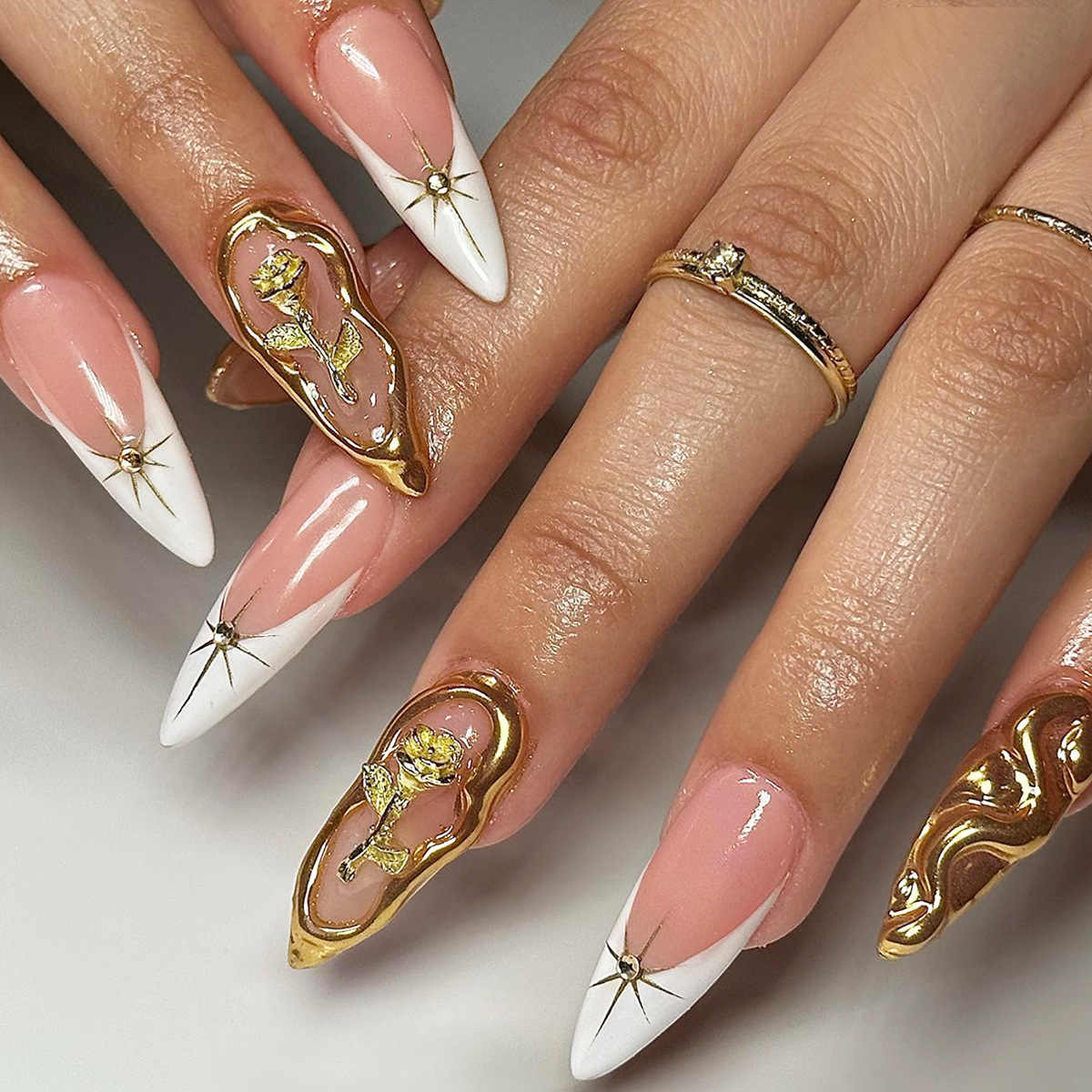 24 шт. накладных ногтей с леоп – обзор и цена Nail Art Leopard