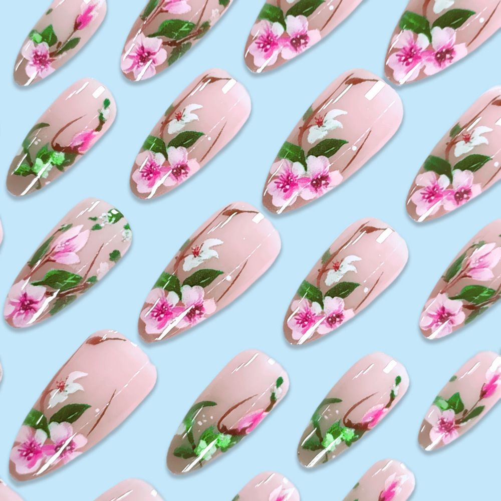 Короткие миндалевидные накладн – обзор и цена Nail Art Press On