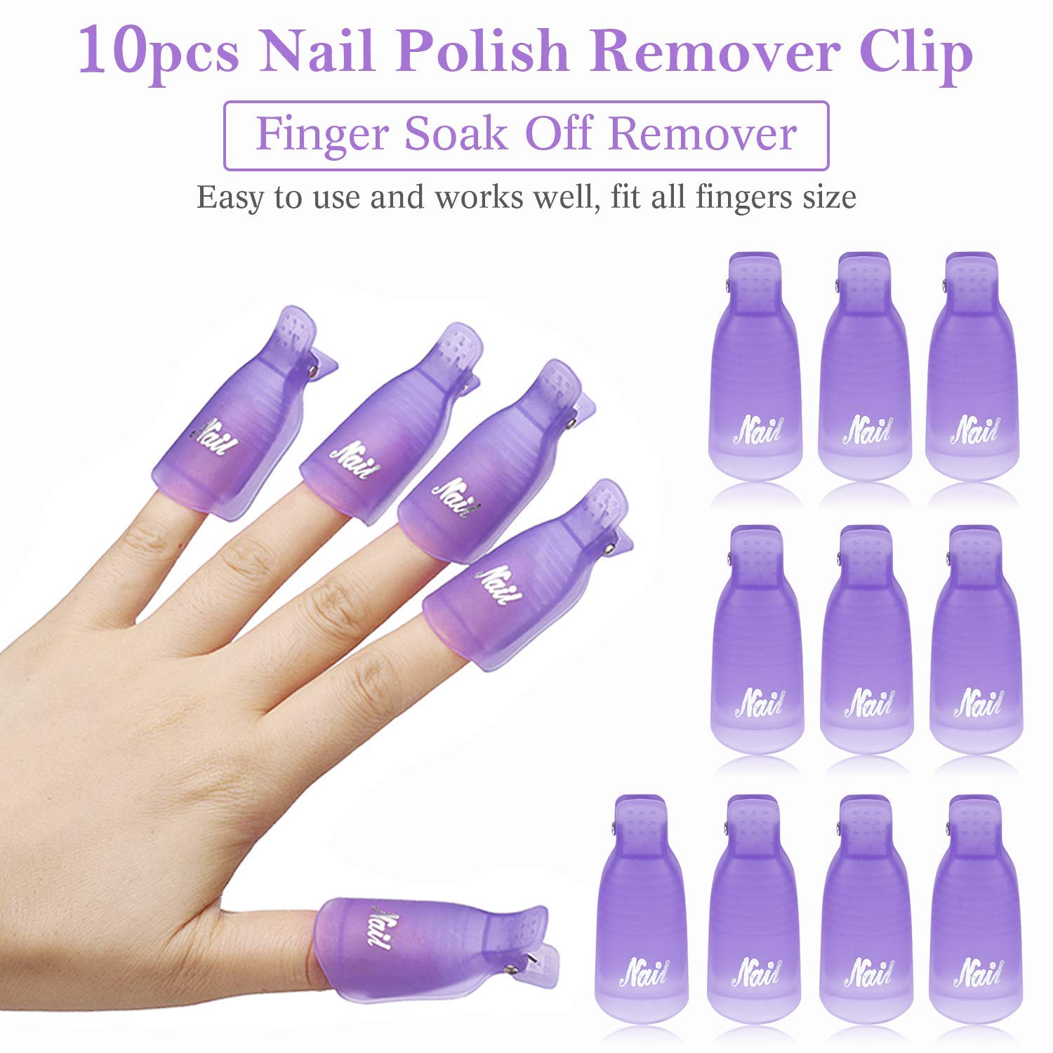 10 шт. пластиковых зажимов для – обзор и цена Nail Art Gel Polish