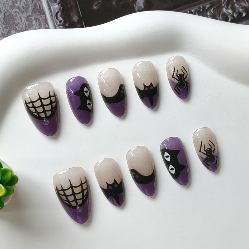 Набор из 10 накладных ногтей т – обзор и цена Nail Art Eye Cat