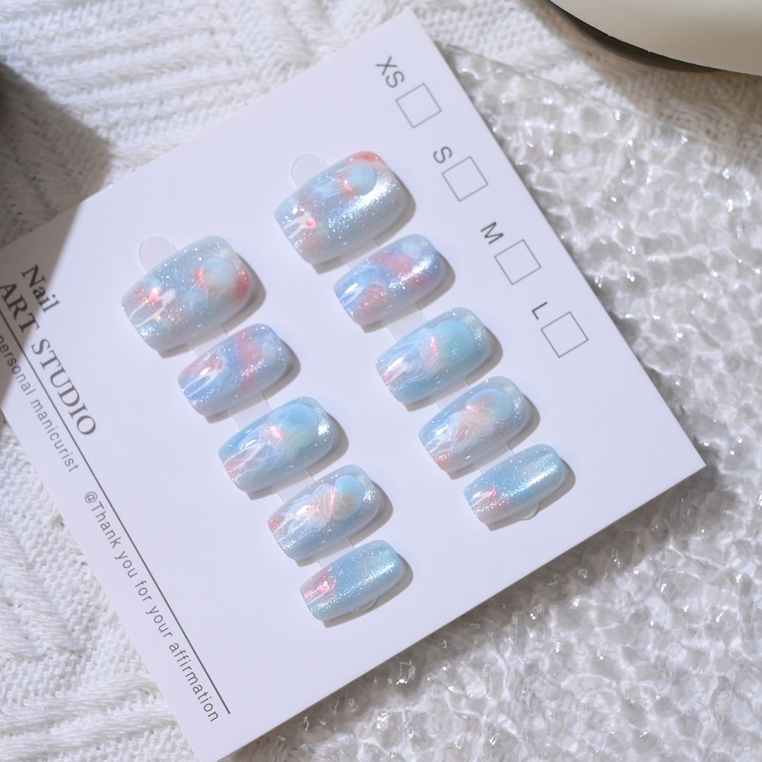 10 шт., для женщин и девочек,  – обзор и цена Nail Art Eye Cat