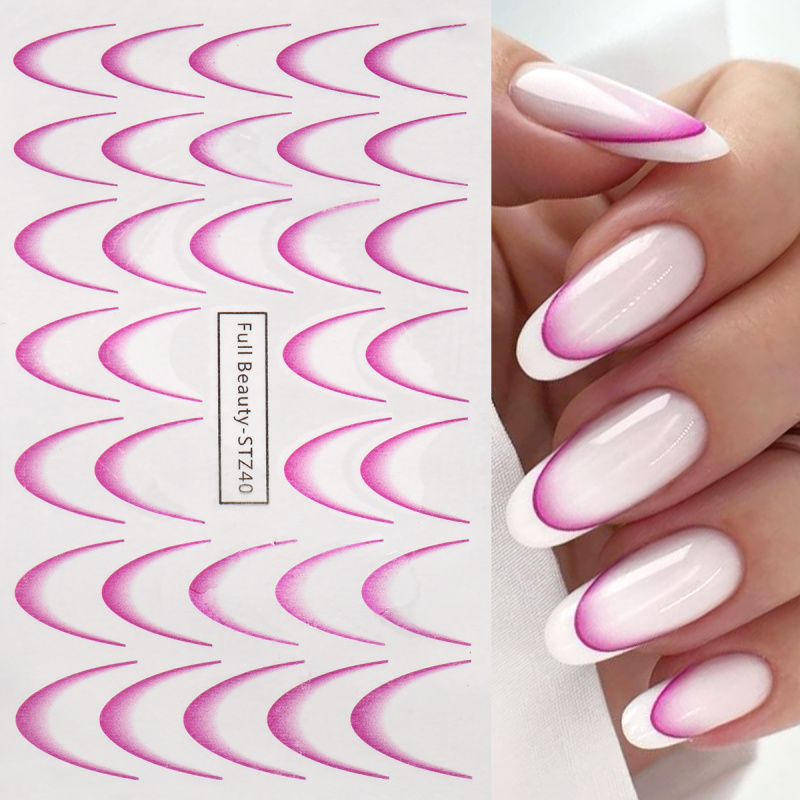 8 шт. градиентные наклейки для – обзор и цена Nail Art Quotes