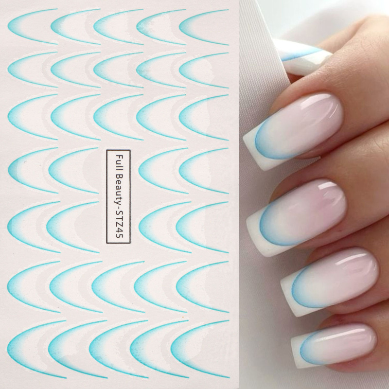 8 шт. градиентные наклейки для – обзор и цена Nail Art Quotes