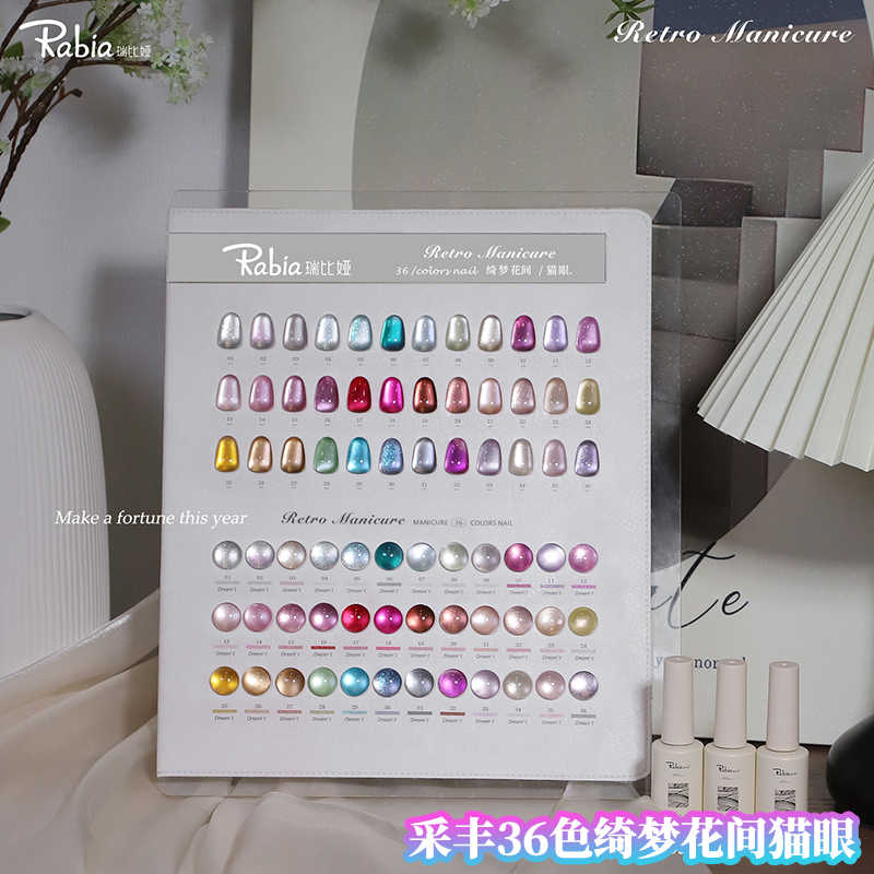 Набор гель-лаков RABIA Moonlig – обзор и цена Nail Art Eye Cat
