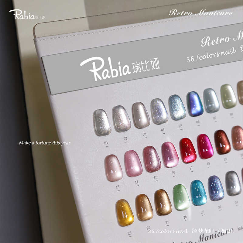 Набор гель-лаков RABIA Moonlig – обзор и цена Nail Art Eye Cat