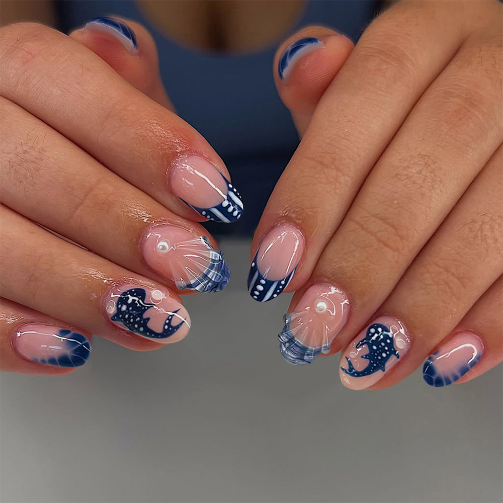 24 шт. накладных ногтей с 3D-г – обзор и цена Nail Art Press On
