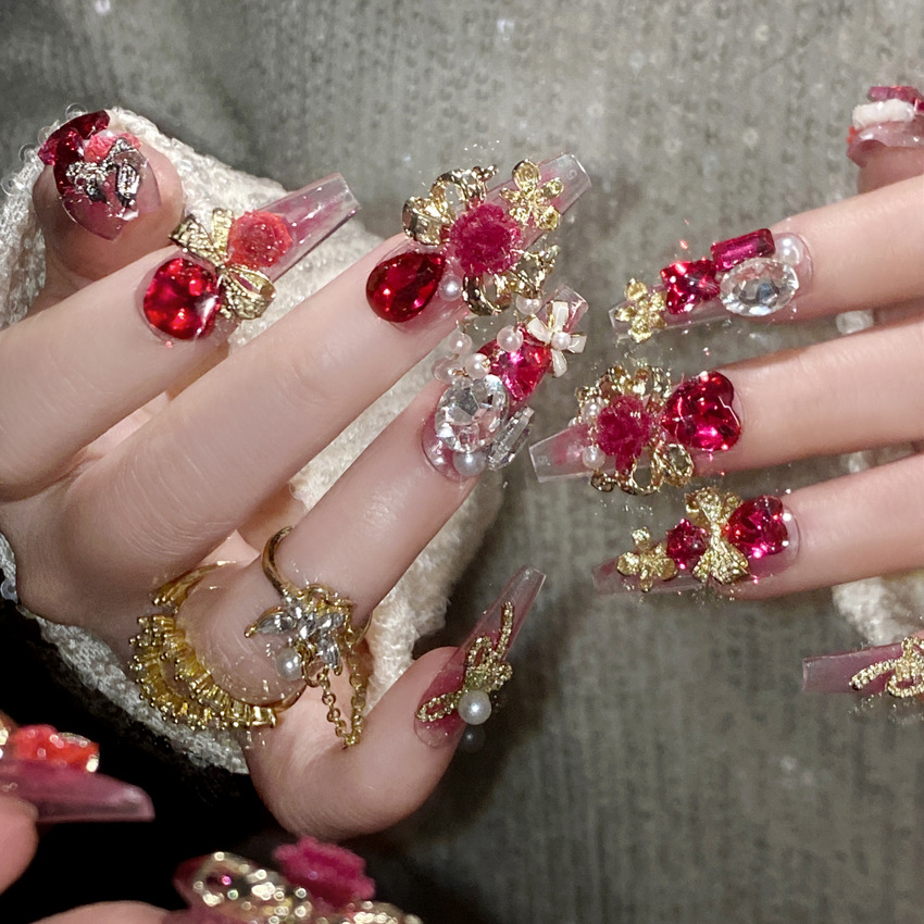 24 шт., новогодние тяжелые мет – обзор и цена Nail Art Wedding