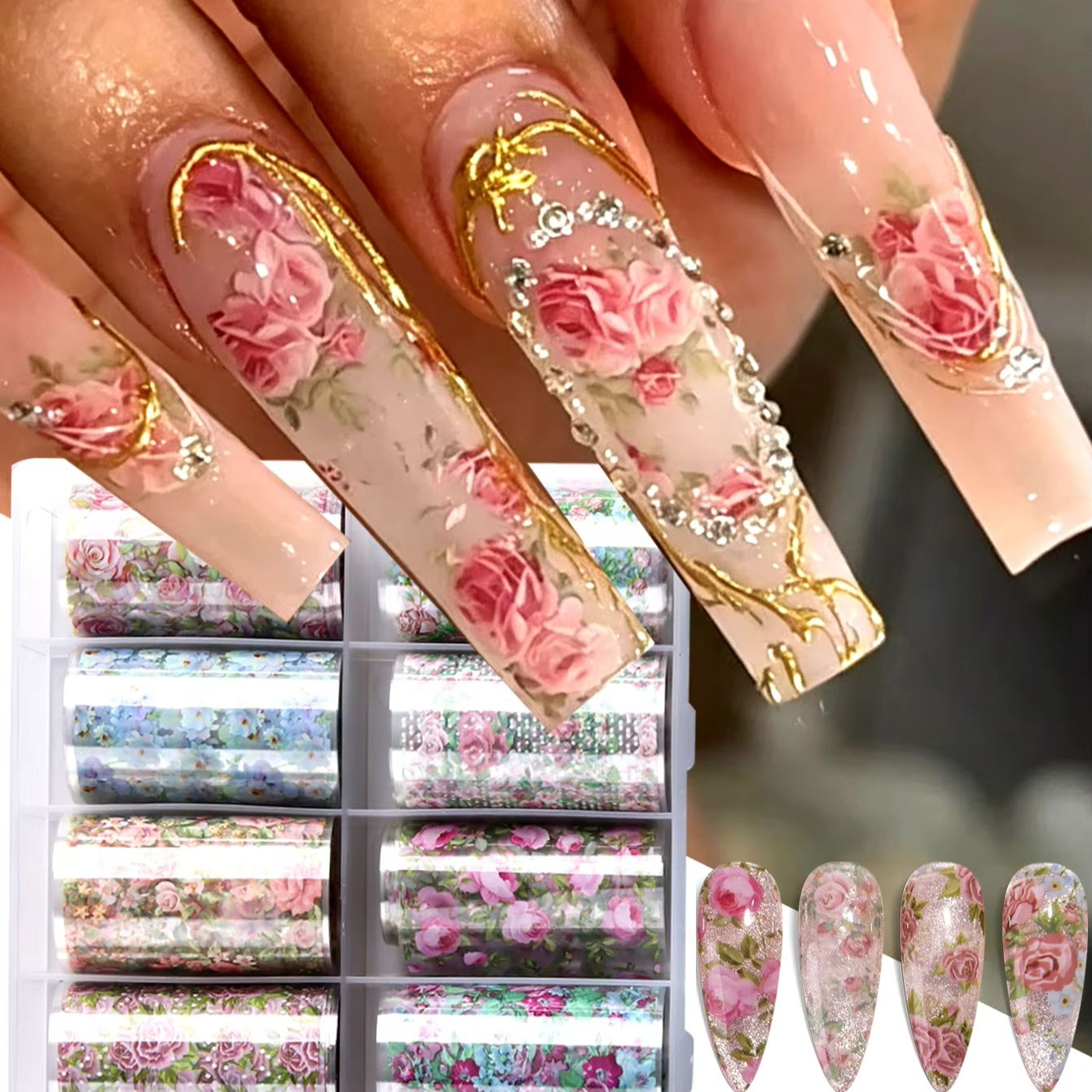 10 шт. винтажных переводных на – обзор и цена Nail Art Quotes