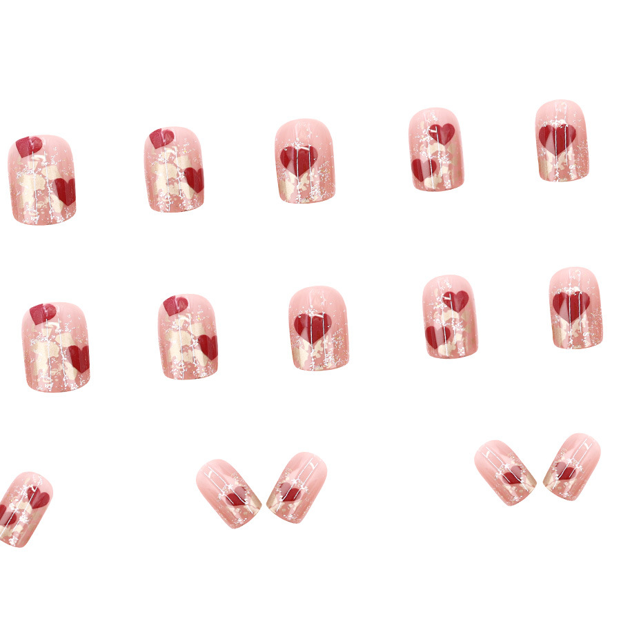 24 шт./набор, короткие квадрат – обзор и цена Nail Art Press On