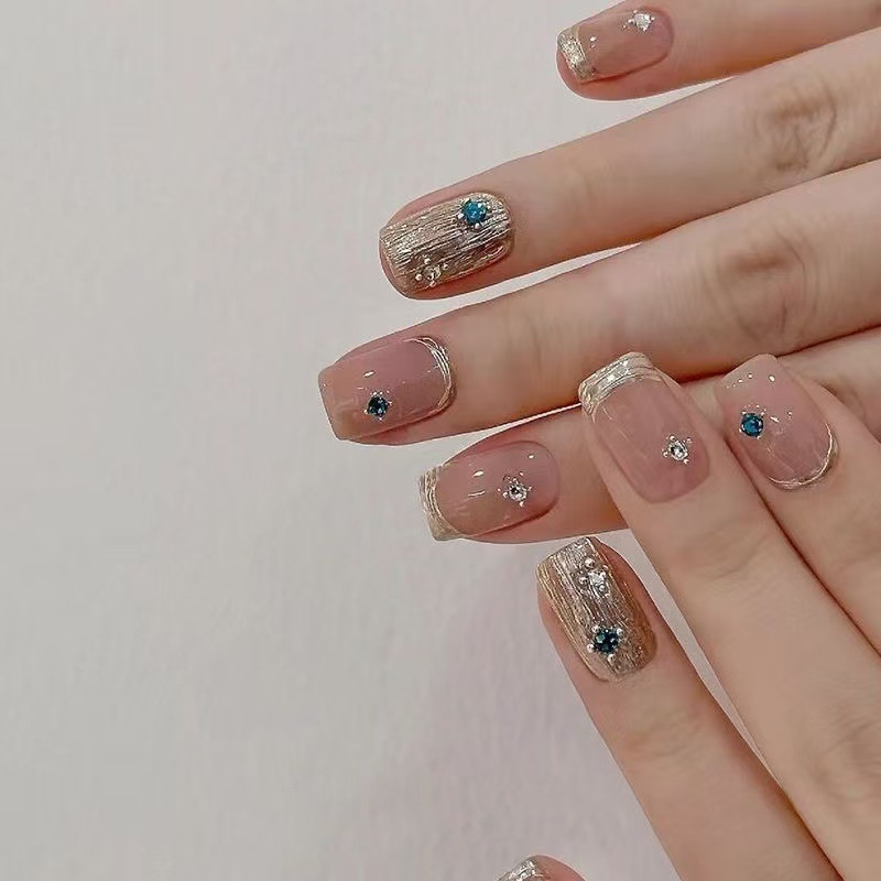 10 шт. короткие квадратные фра – обзор и цена Nail Art Eye Cat