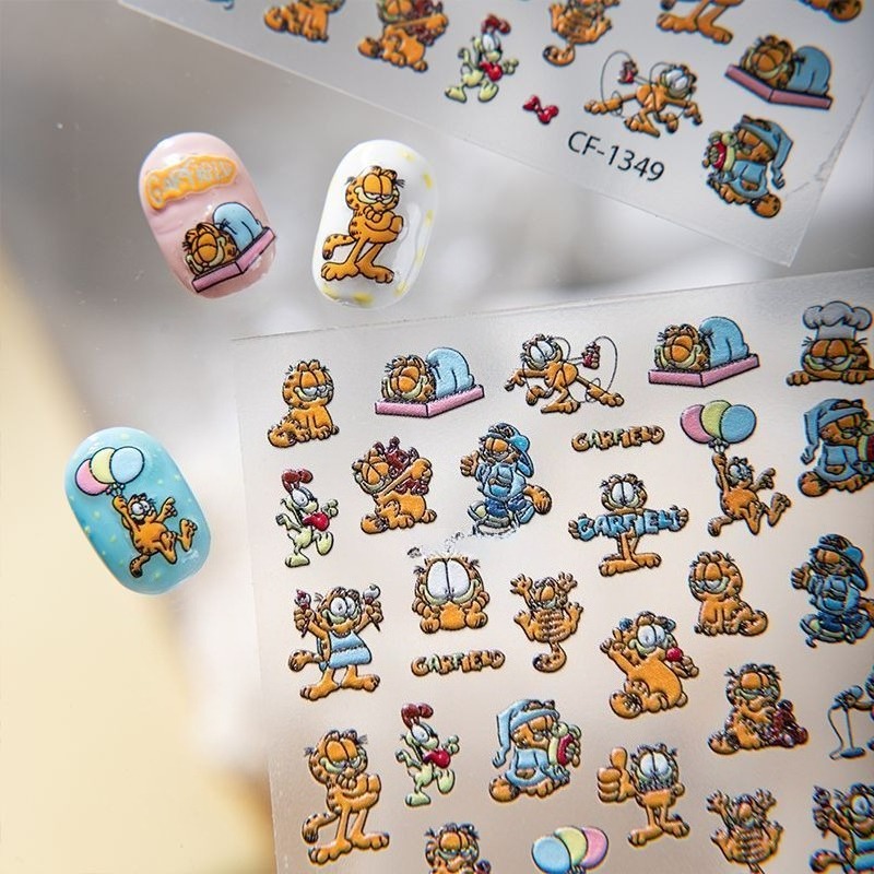 Новые наклейки для ногтей Garf – обзор и цена Nail Art Quotes