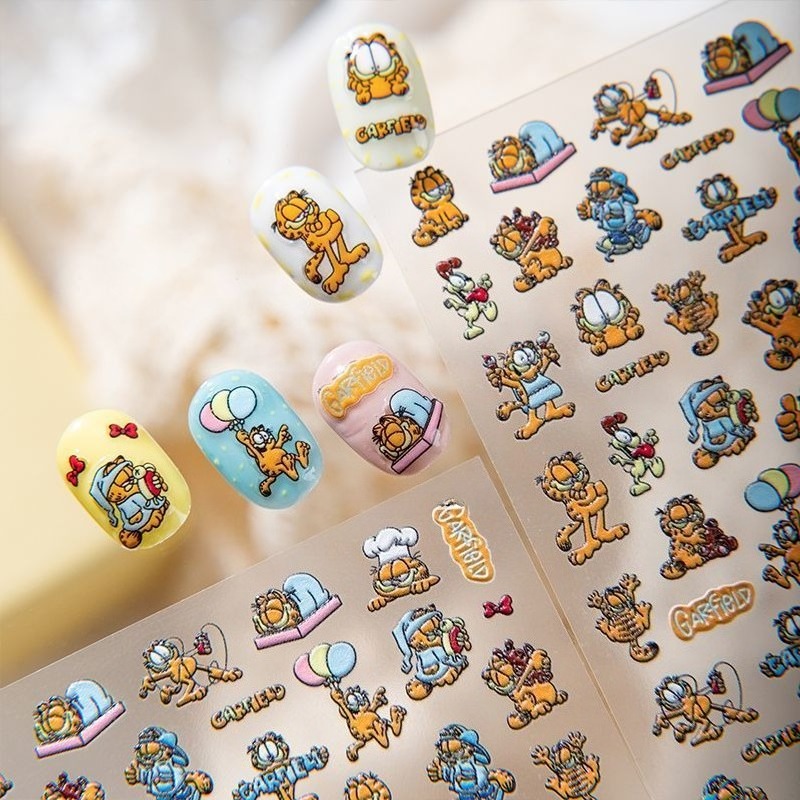 Новые наклейки для ногтей Garf – обзор и цена Nail Art Quotes