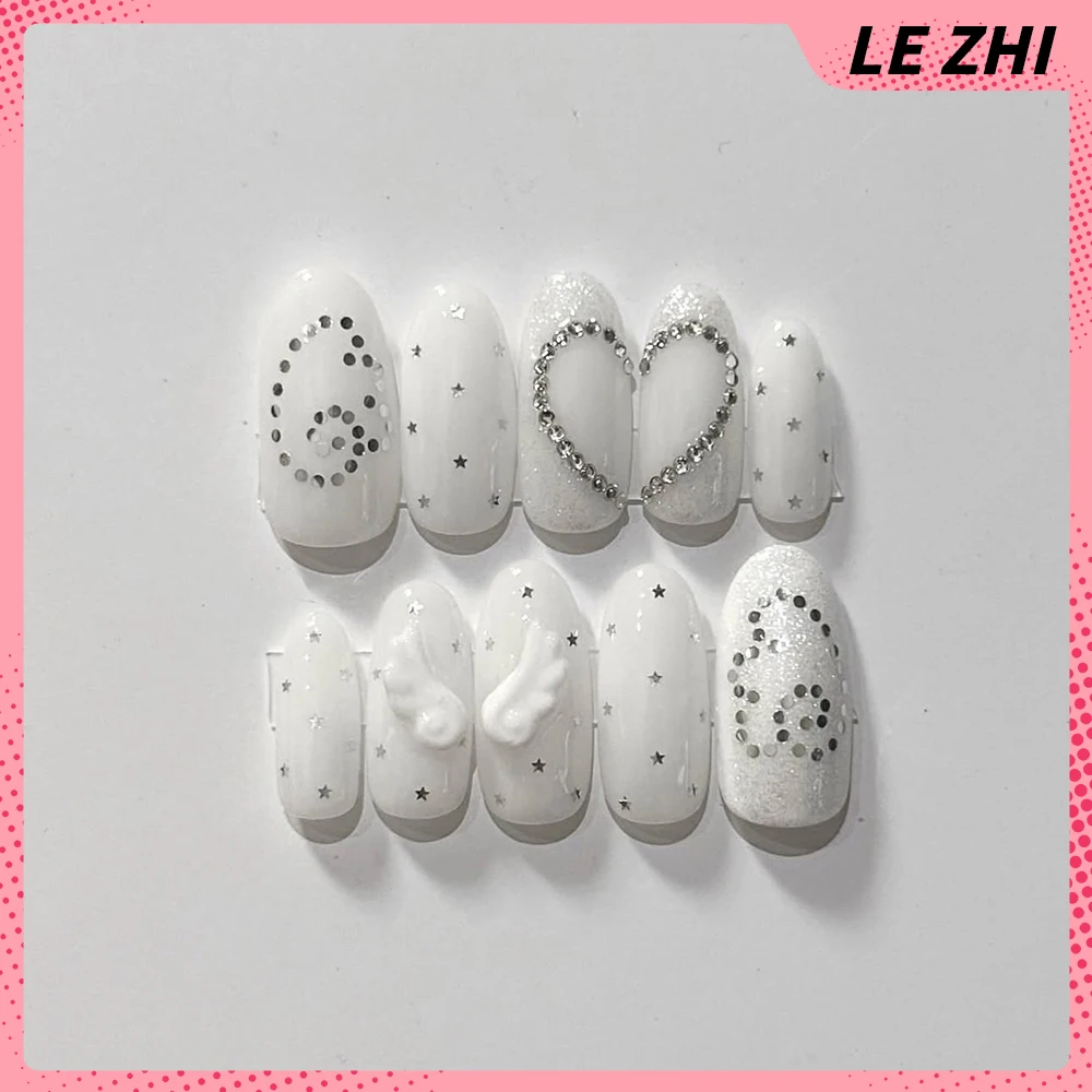 Y2K Ретро Крылья Звезды Блеск  – обзор и цена Nail Art Overlay
