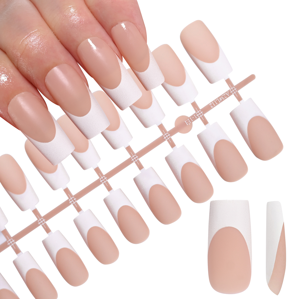 120 шт., телесные французские  – обзор и цена Nail Art Wedding