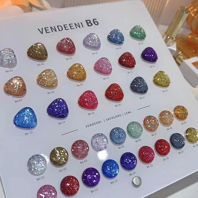 VENDEENI Набор гель-лаков для  – обзор и цена Nail Art Eye Cat
