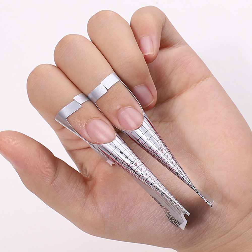 100 шт./лот, форма французских – обзор и цена Nail Art Lotso