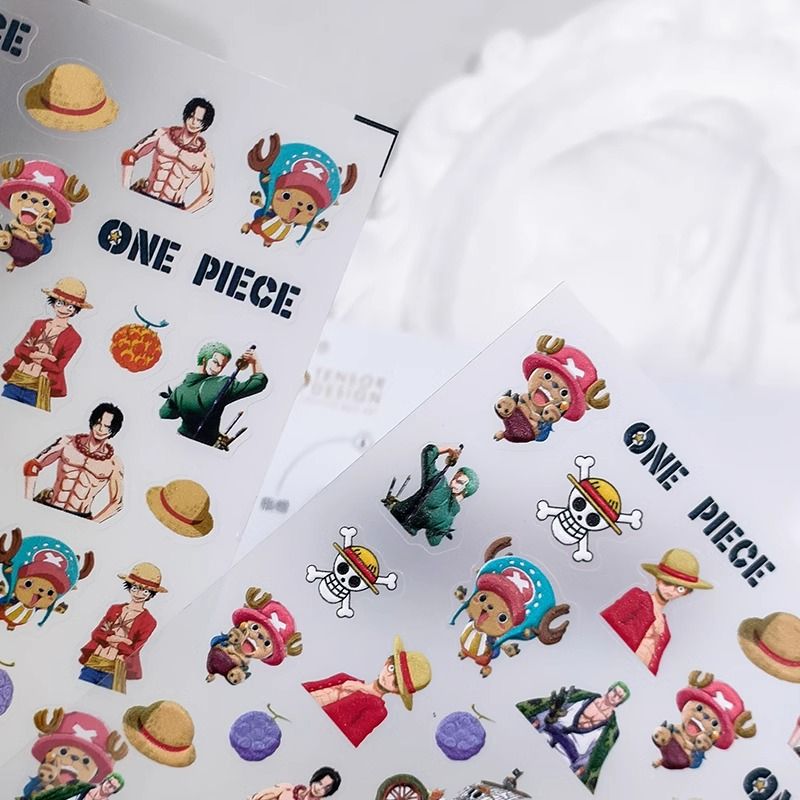 Цельный предмет 2025, новинка, – обзор и цена Nail Art Zoro One Piece
