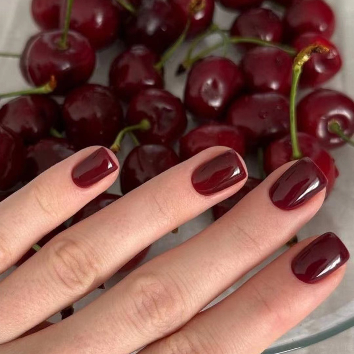 24 шт., однотонные накладные н – обзор и цена Nail Art Press On