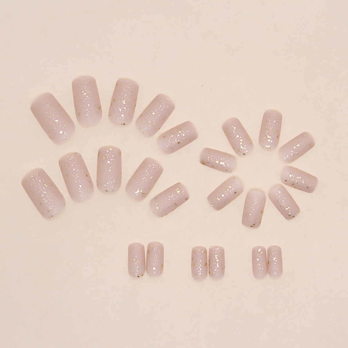 24 шт. квадратные матовые текс – обзор и цена Nail Art Gliter