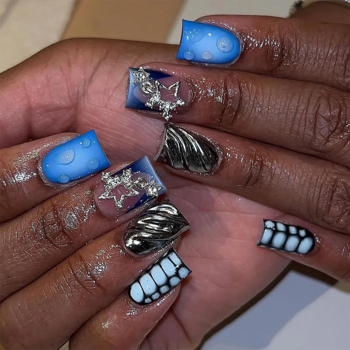 24 шт. коротких накладных ногт – обзор и цена Nail Art Leopard